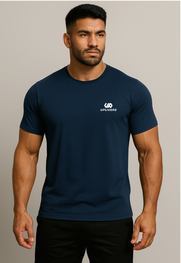Essential Stretch Round Neck T-shirt