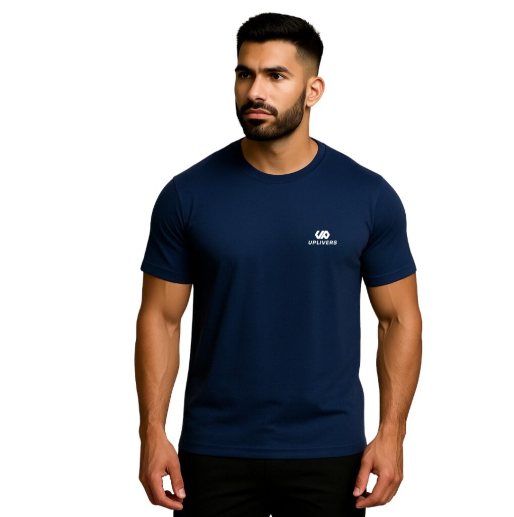 Essential Stretch Round Neck T-shirt